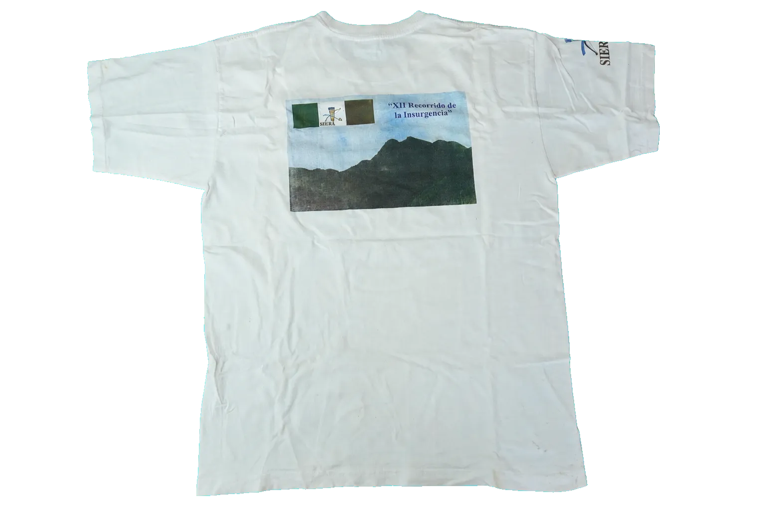 XII Recorrido · Playera con paisaje